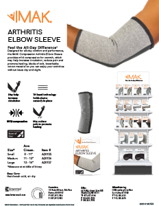 thumbnail of IMAK_Compression_ArthritisElbowSleeve_sellsheet