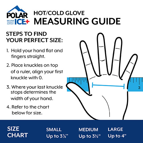 Polar Ice Hot / Cold Gloves measurement